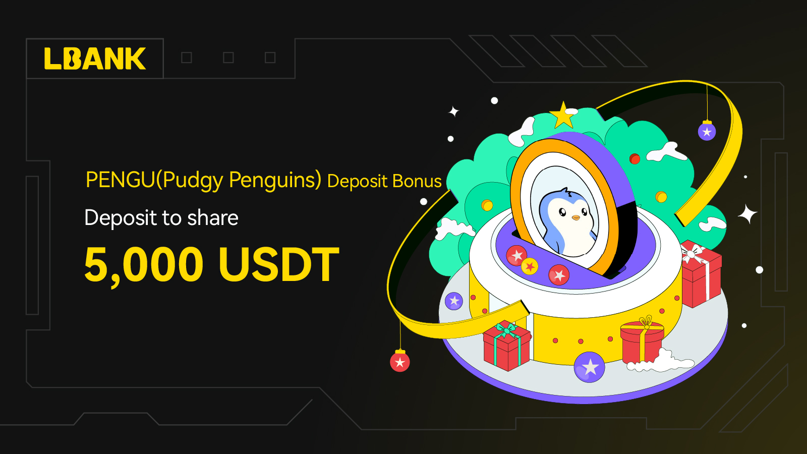 PENGU Deposit Bonus | LBank