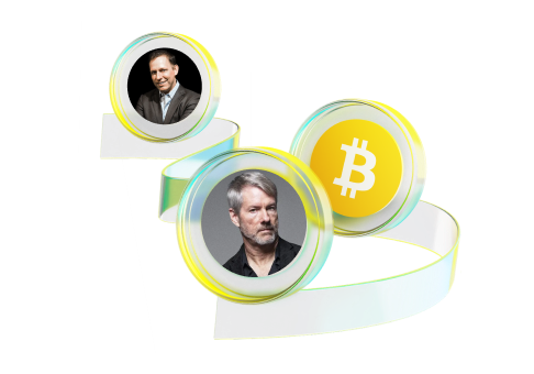 Peter Thiel vs Michael Saylor: Two Billionaires, Two Crypto Treasury Strategies